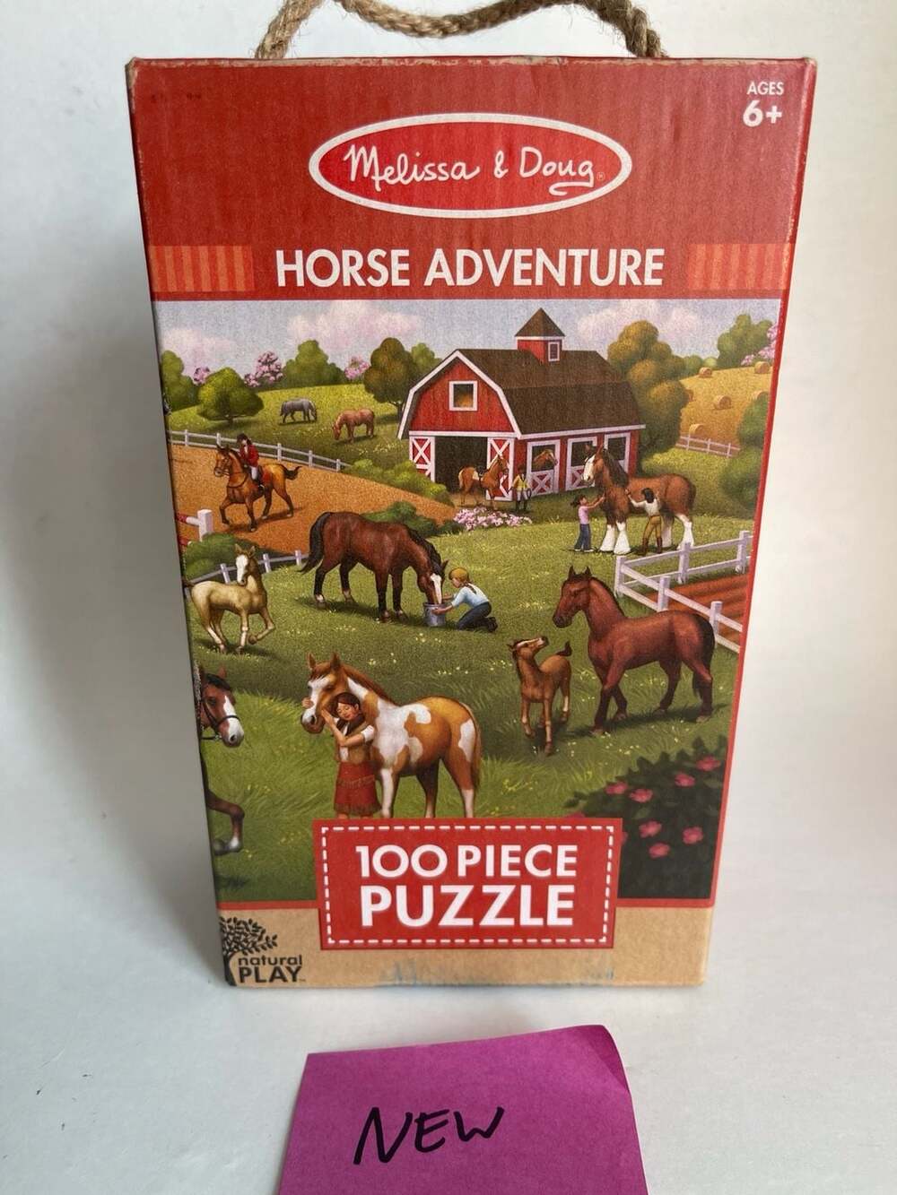 Melissa & Doug Horse Adventure 100-Piece Jigsaw Puzzle
